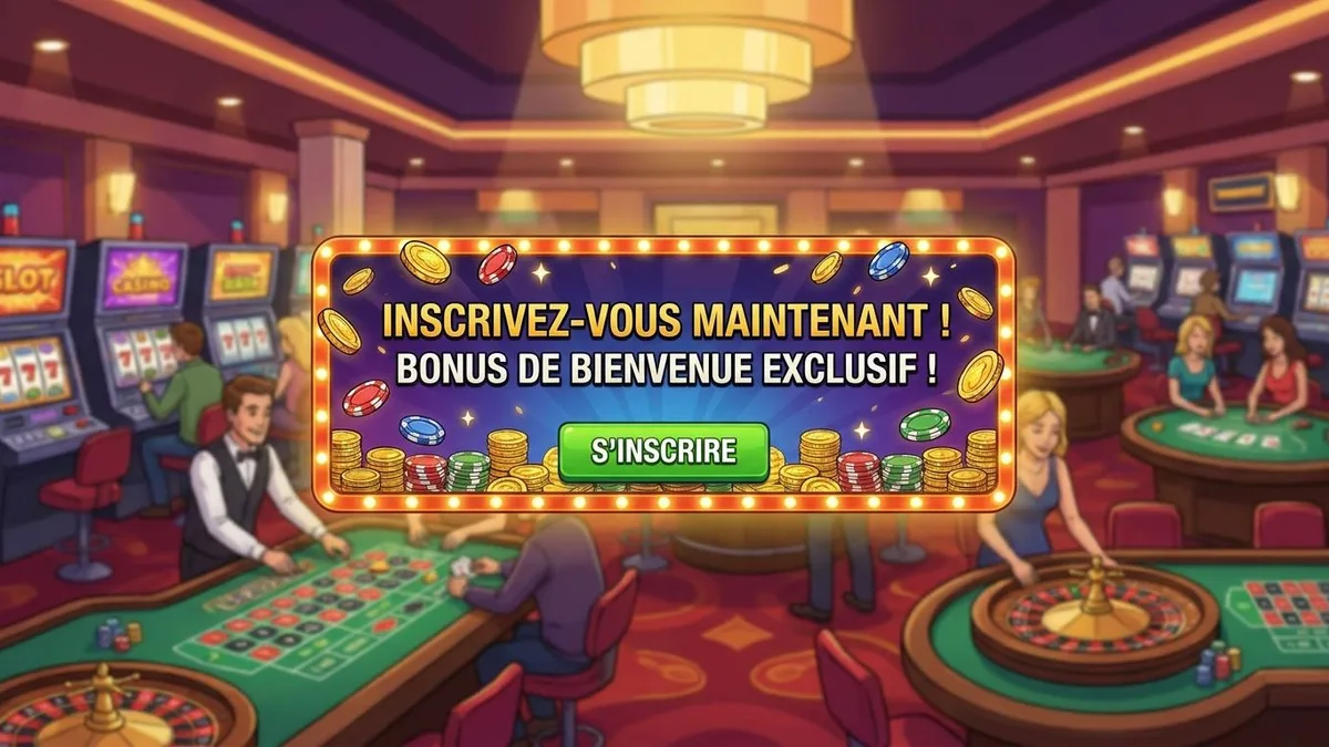 Inscription avec bonus